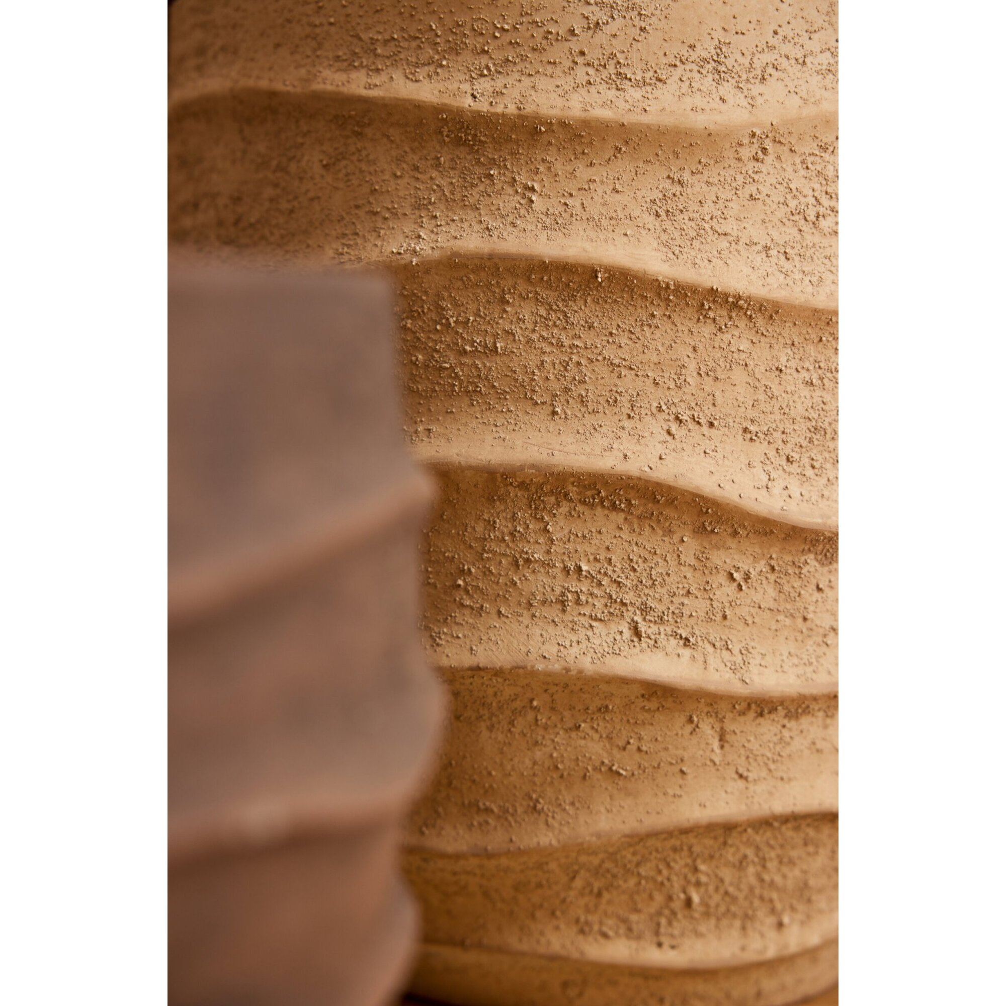 J-Line Cache-pot Vague + Extérieur Sable - beige - small