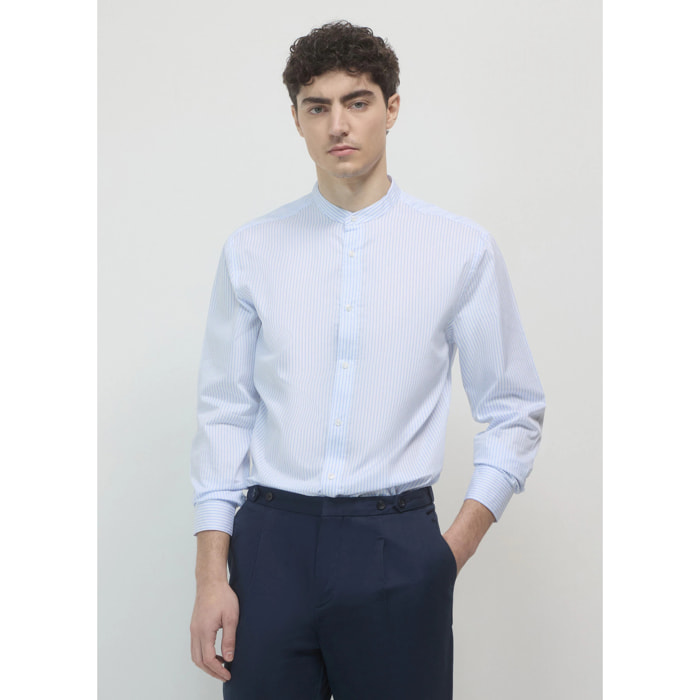 Camicia coreana a righe