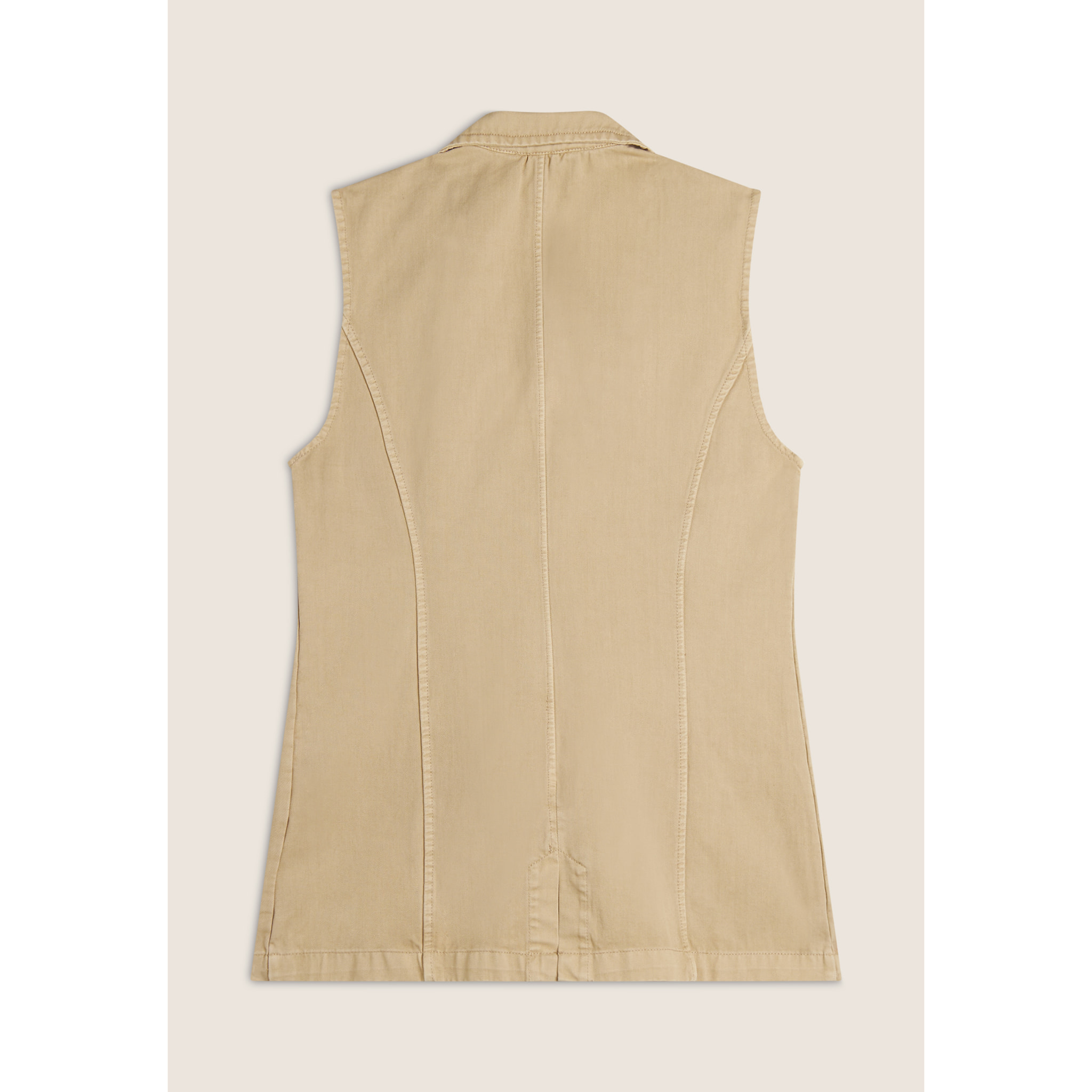 Gilet doppio petto da donna in gabardine
