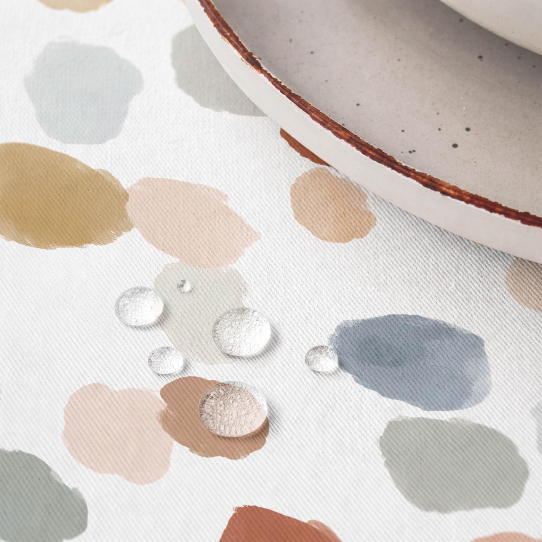 Nappe anti-taches JULES MULTICOLORE - en 100 % coton