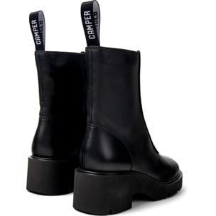 Botines - CAMPER Milah - Negro - Cuero liso