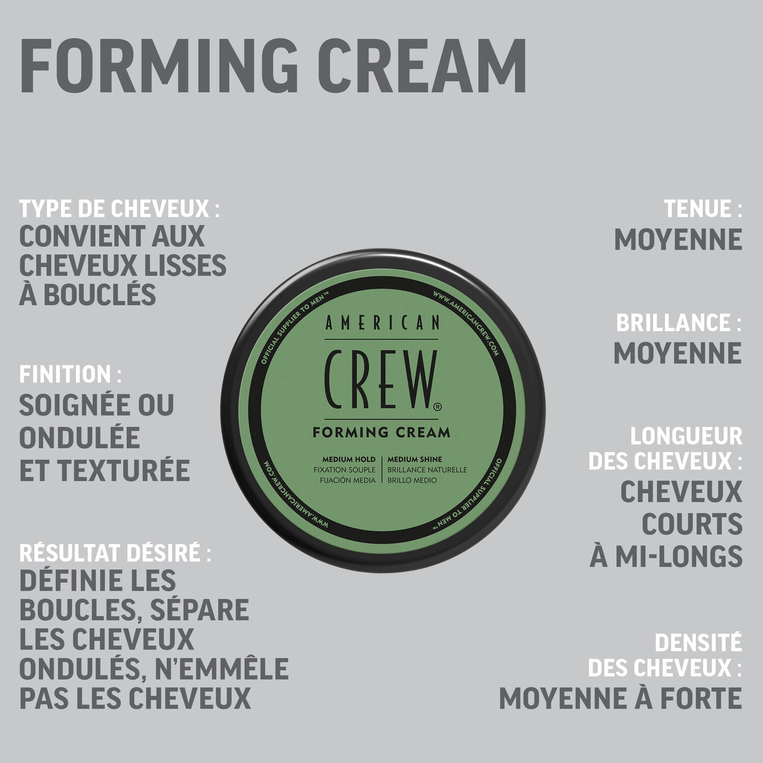 Build Your Style - Coffret Cheveux Bouclés 3-en-1 Classic 250ml + Forming Cream 50g