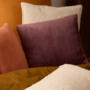 Coussin Ollis violet clair 38x38cm
