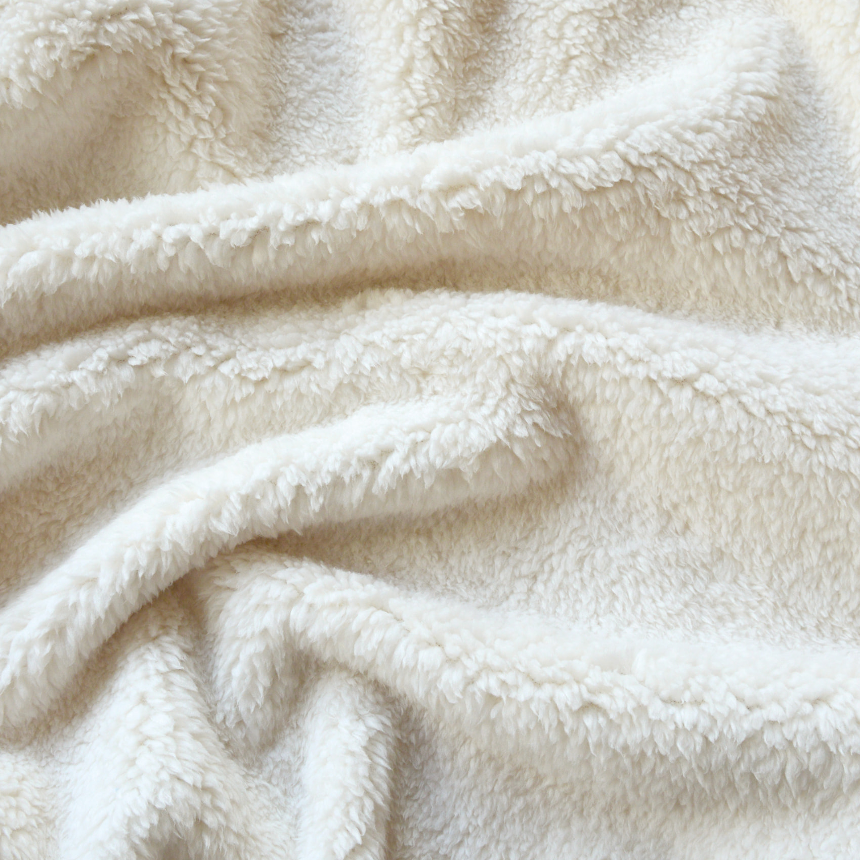 Jeté de canapé et lit motif vichy en polaire - Bordeaux