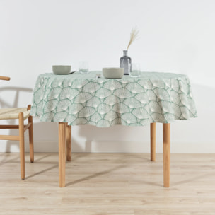 Nappe ronde en résine anti-taches ASENA 4