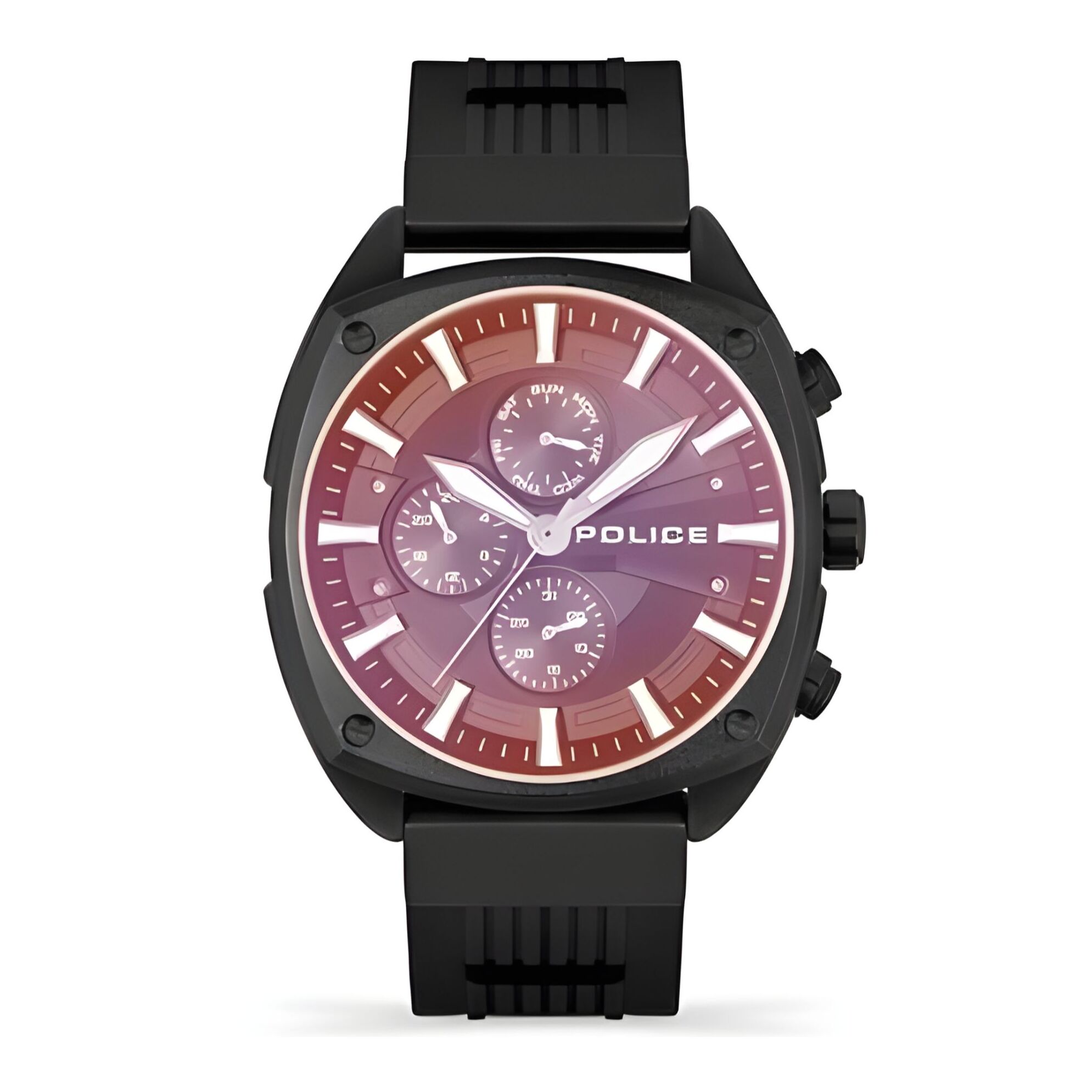 Reloj Police PEWJQ2007302 Hombre Analogico Cuarzo con Correa de Silicona