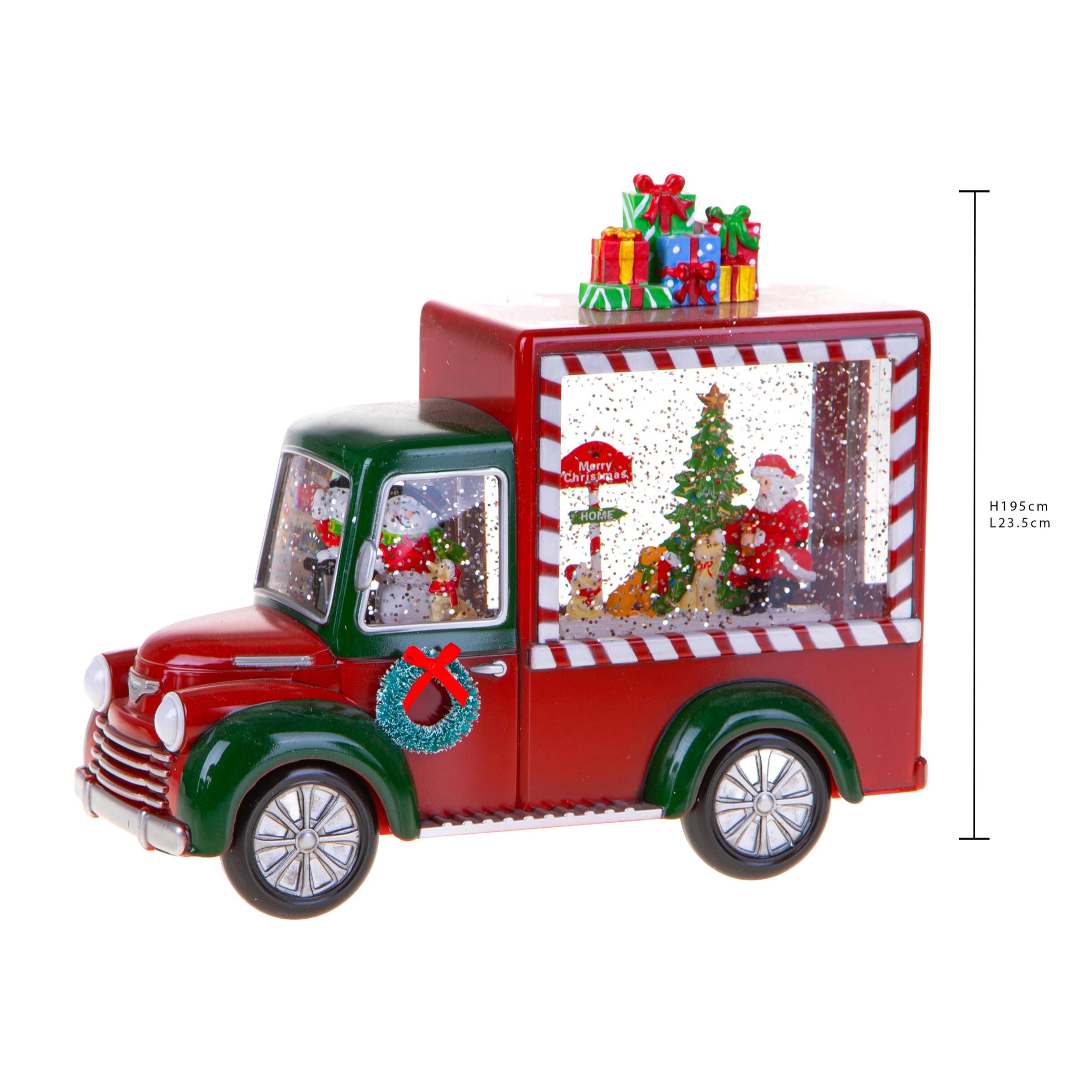 Furgoncino con santa led+musica - Pezzi 1 - ALTRO - Bianchi Dino SpA