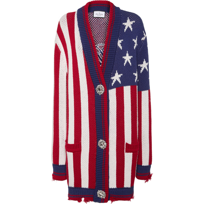 PHILIPP PLEIN Cárdigan largo