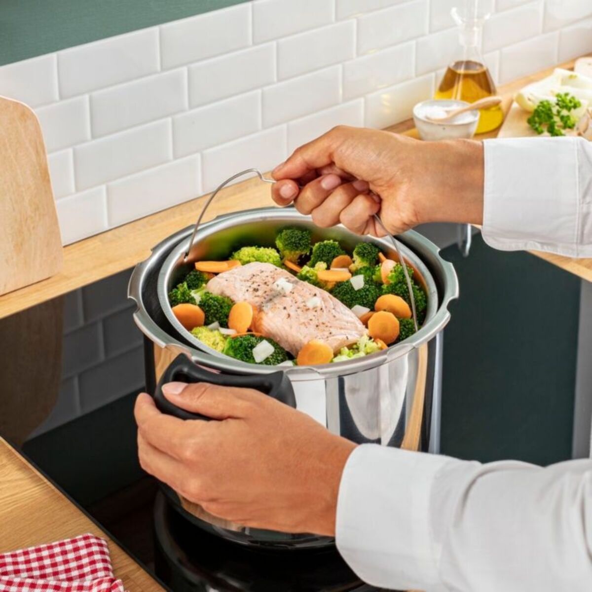 Autocuiseur TEFAL ClipsoMinut Easy 4 saisons 9L
