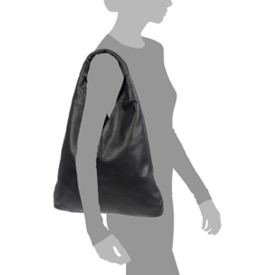 Agnana bolso shopper Mujer. Piel auténtica Dollaro.