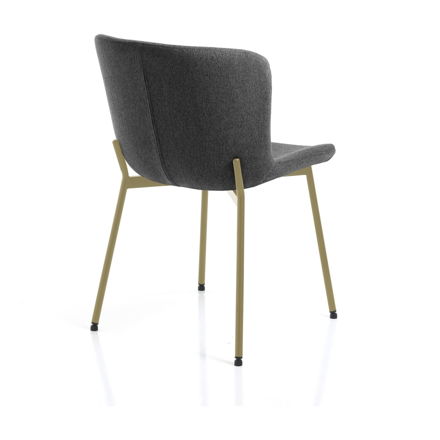 Oresteluchetta Set 4 Sedie RANN GREY GOLD