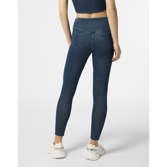 PLEIN SPORT Leggings Denim Touch PS