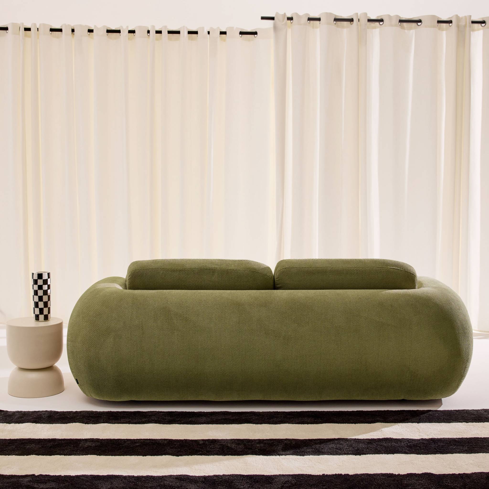 Canapé 3 places tissu chenille  CLOUD