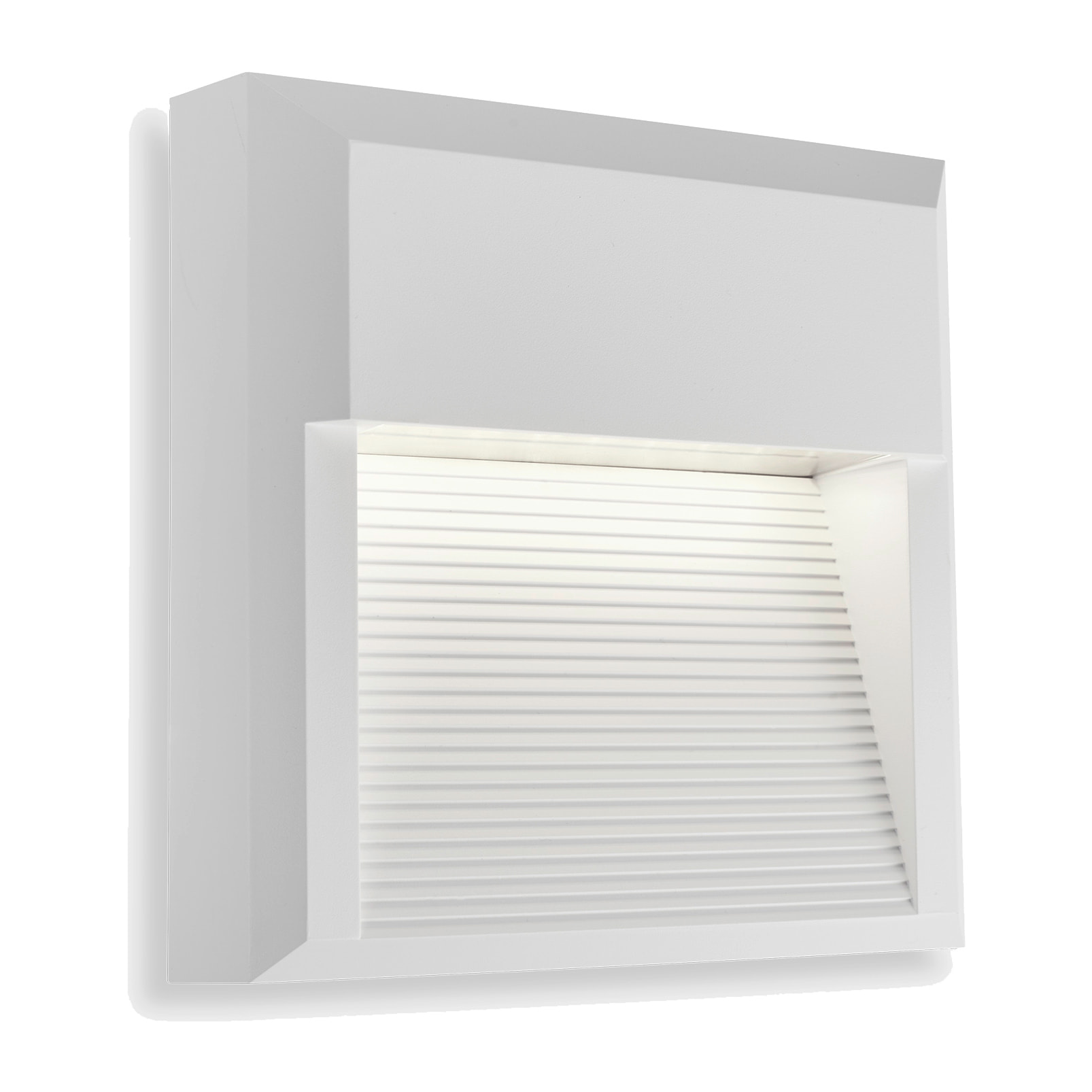 LEDS·C4 Aplique Exterior IP66 Kossel Indirect Square 200MM LED 7W Blanco Neutro 4000K