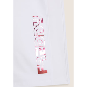 Pantaloni Bambina Wide Leg in Cotone Elasticizzato