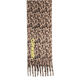 Bufanda Estampada en Leopardo Nordic TRK Leopard Scarf en Marrón D.Franklin