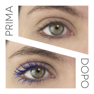 FATAL GLANCE BLUE Mascara blu effetto spessore e volume