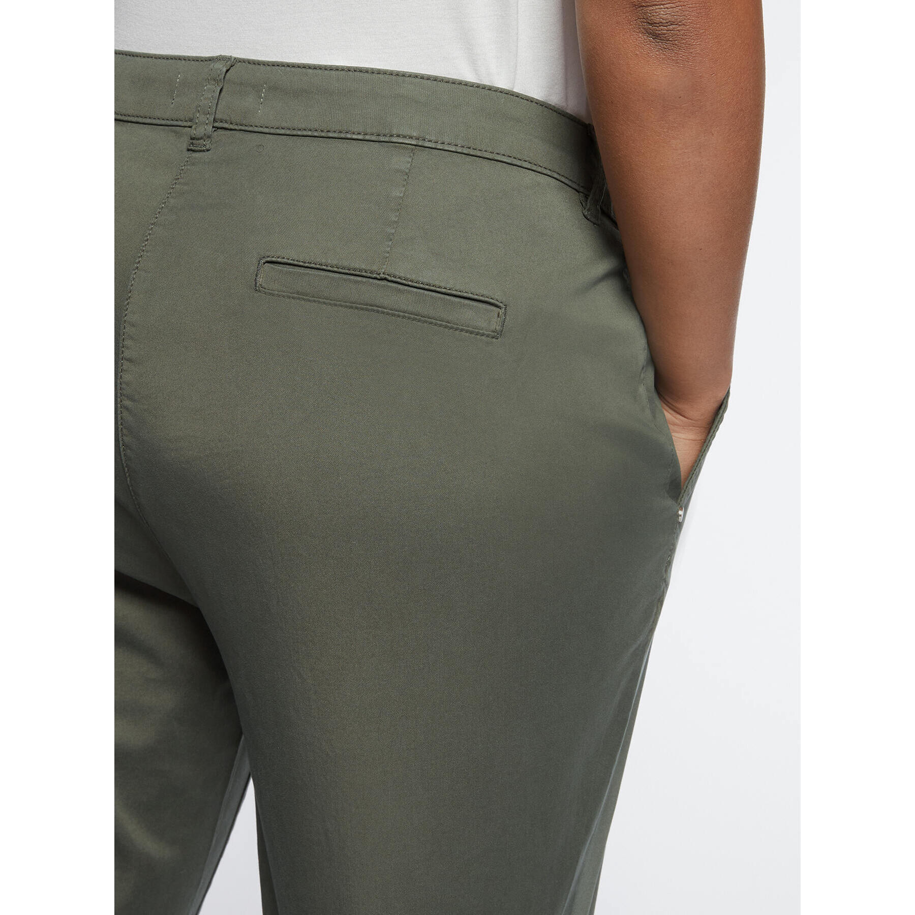 Fiorella Rubino - Pantalones chinos de TENCEL™ - Verde