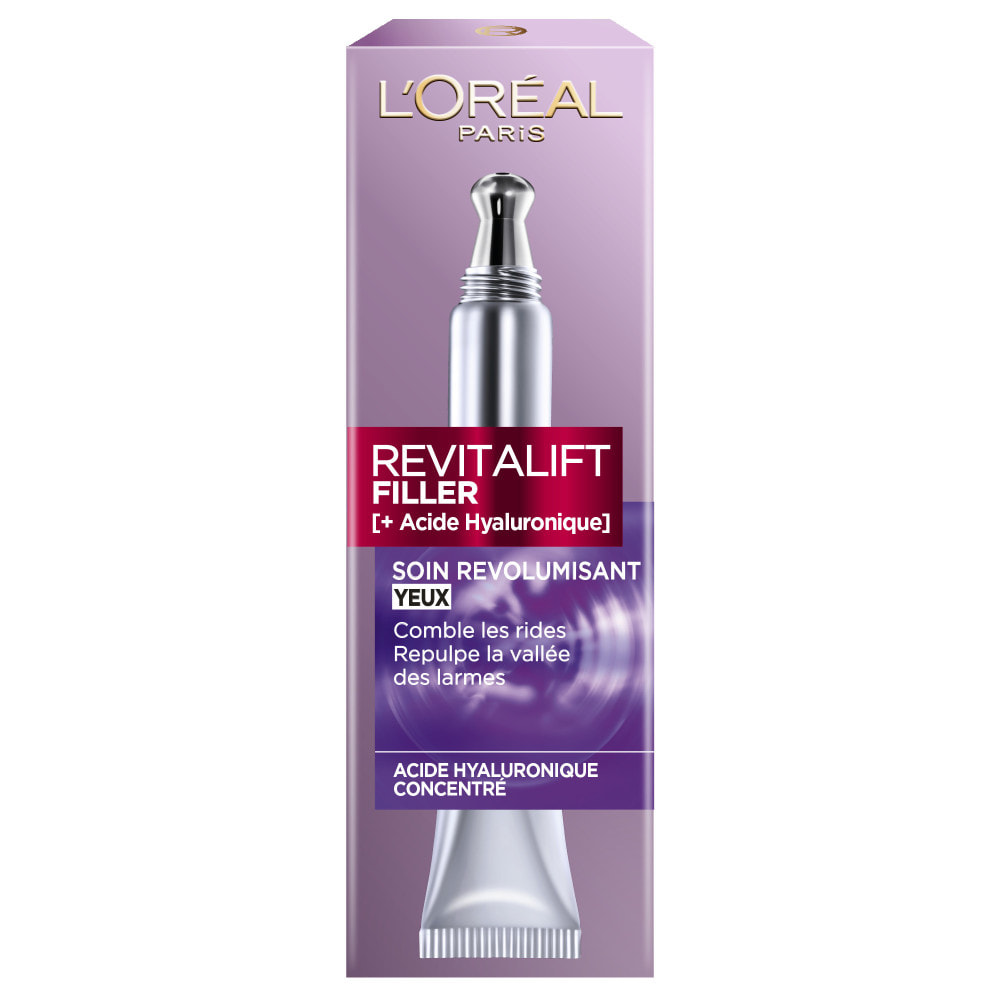 L'Oréal Paris Revitalift Filler Soin Yeux Revolumisant Anti-rides 15ml