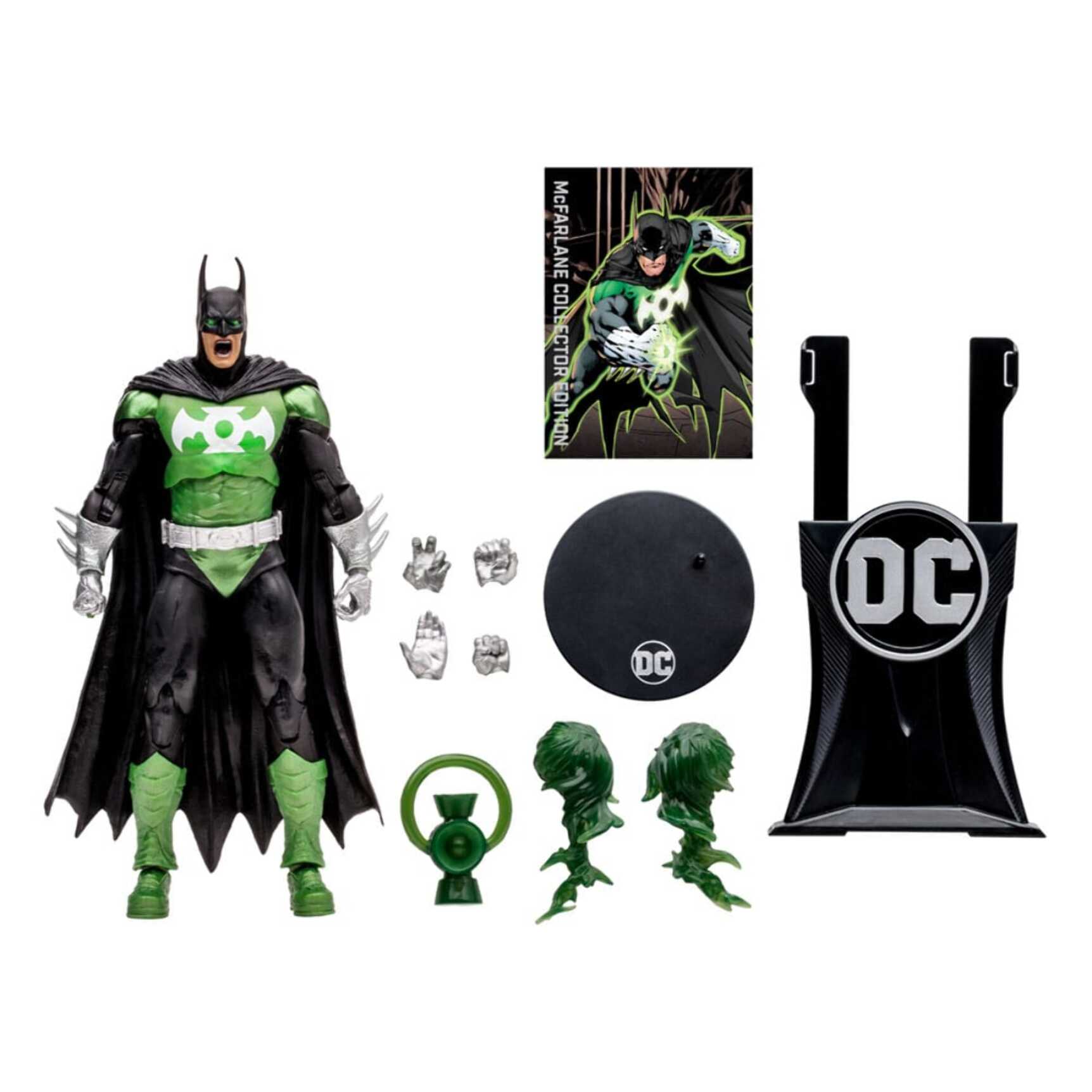 Dc Comics Batman As Green Lantern Action Figure 18 Cm Mcfarlane Toys