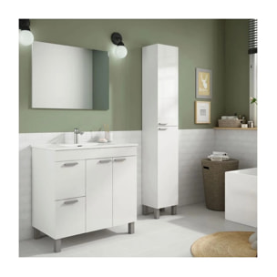 Mueble de baño Aktiva Blanco Brillo
