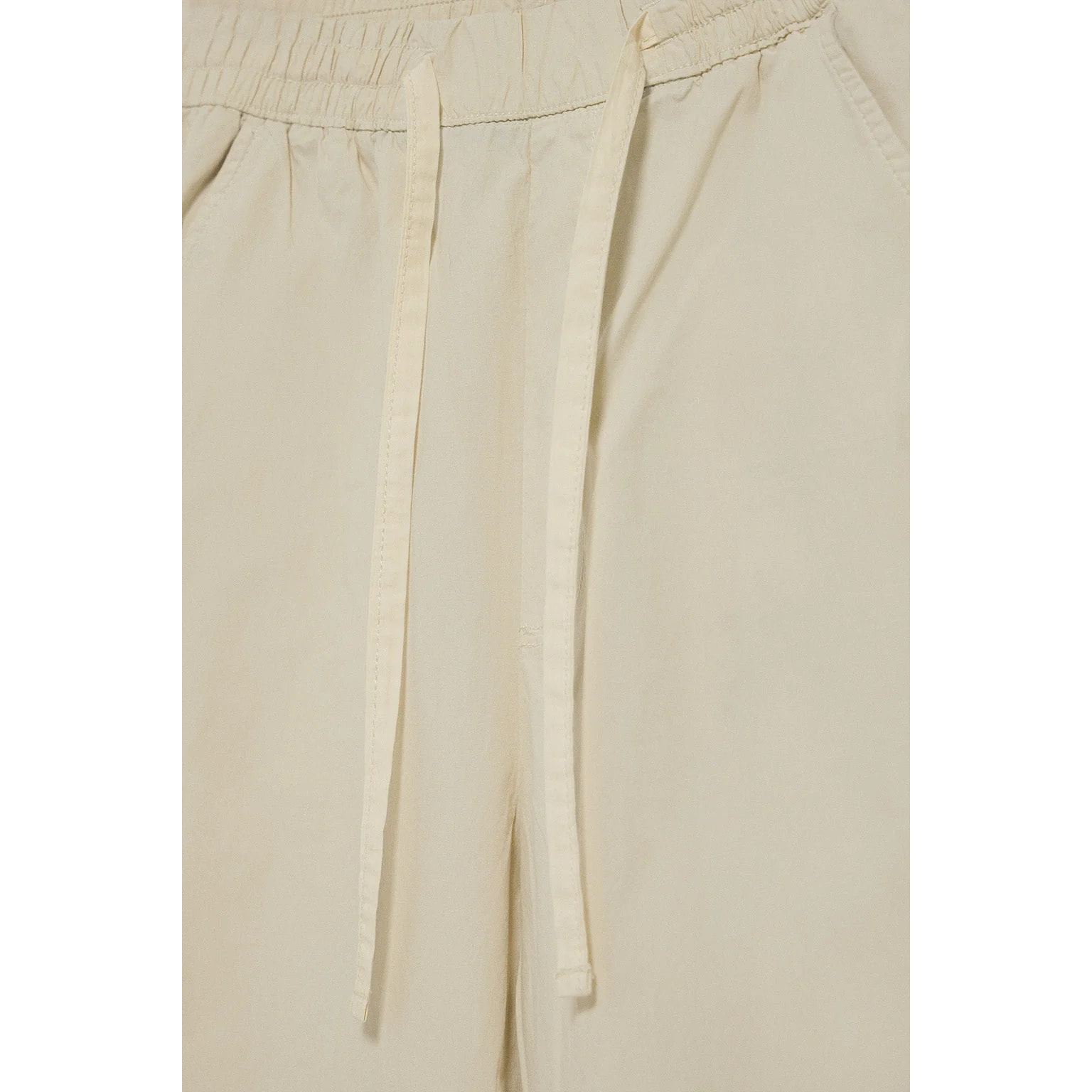 Pantaloni Sunset con elastico in vita in beige