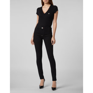 PHILIPP PLEIN High Waist Jegging ANGEL