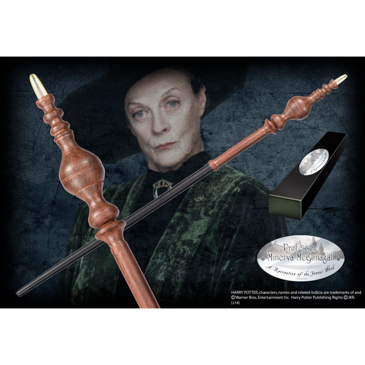 Harry Potter Bacchetta Magica Minerva McGranitt Character Noble Collection