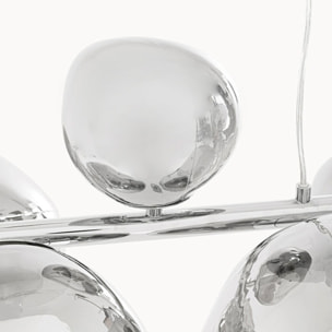 Suspension Burbuja chromée Kare Design