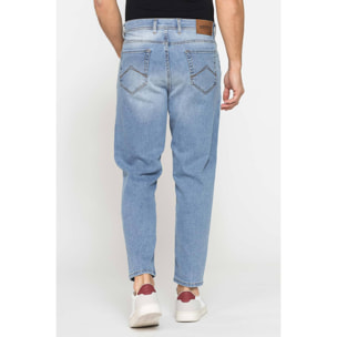 JEANS 5 TASCHE MOD. 739 FIT CARROT IN DENIM STRETCH 12 oz