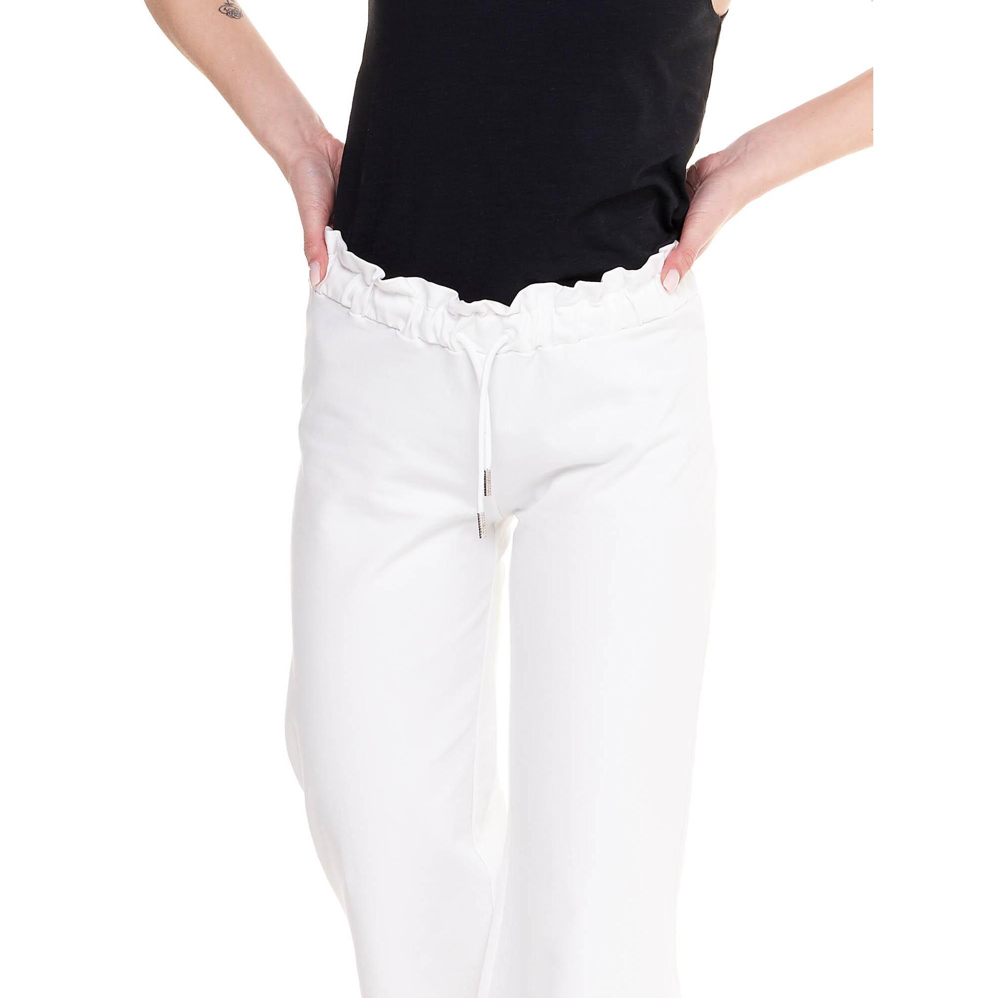 Pantalones deportivos de mujer brillantes hasta los tobillos