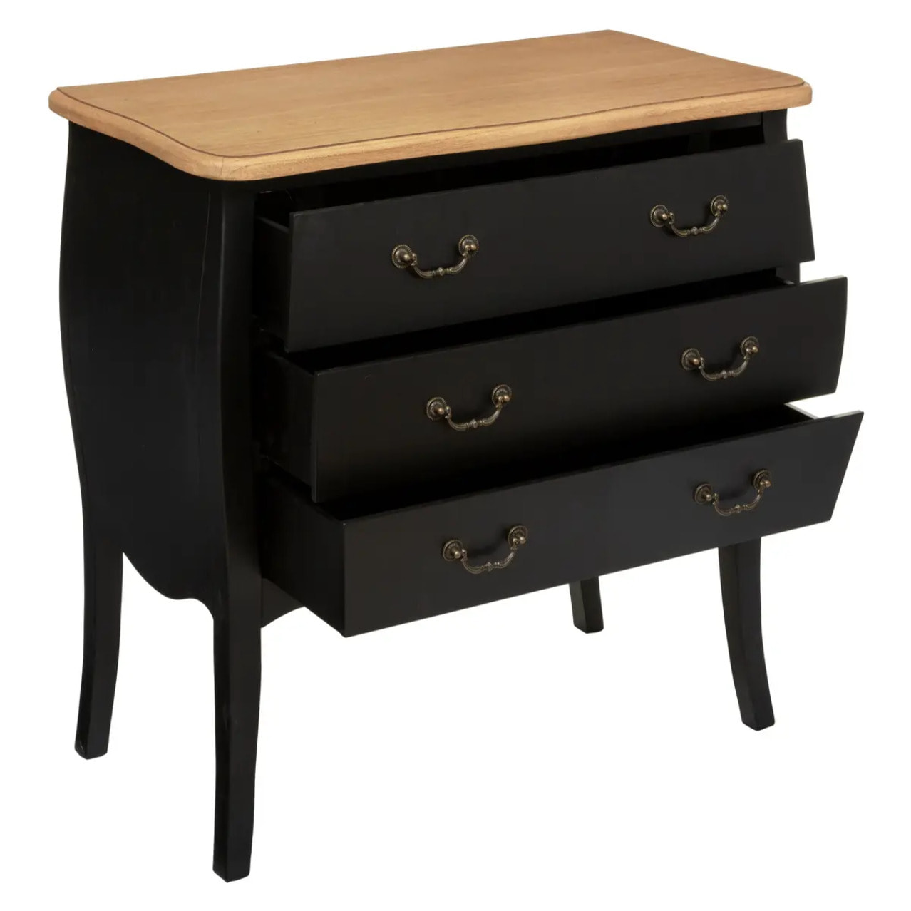 Commode "Chrysa" noire