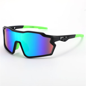 Gafas de Sol Fluor 9360-C5 de Tr90 Unisex 81 mm