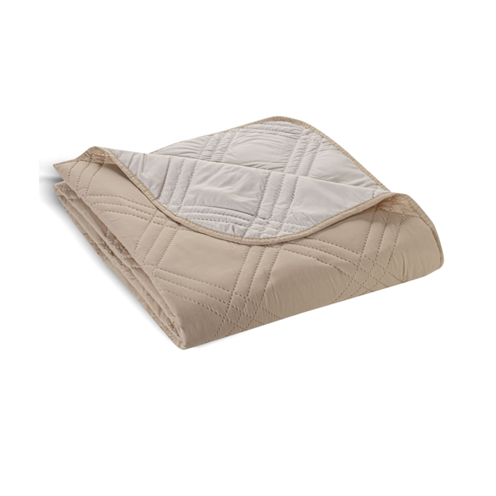 Copriletto Trapuntato in Microfibra Double-Color 1 Piazza 1/2