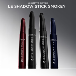 Ombretto 290 Midnight Noir Le Shadow Stick Smokey Colore Intenso Lunga Durata Facile da Sfumare