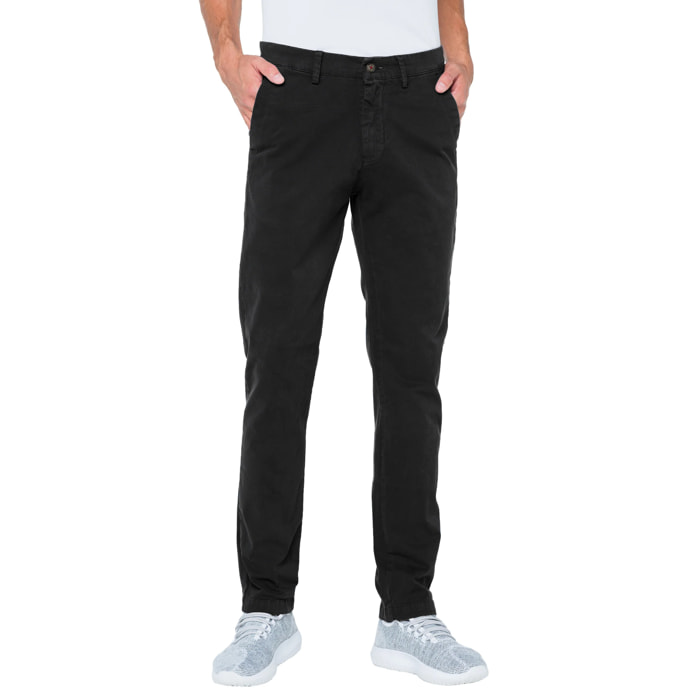 Pantalone chinos Tjapukai Nero