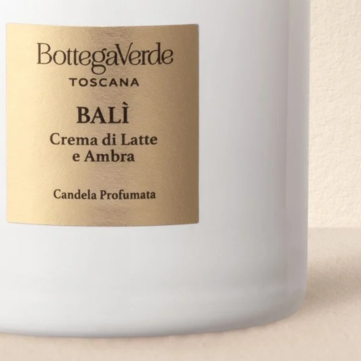 Balì - CREMA DI LATTE E AMBRA - Candela profumata