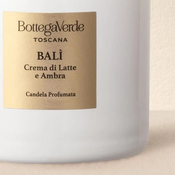 Balì - CREMA DI LATTE E AMBRA - Candela profumata