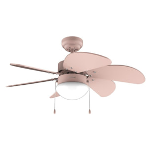 Ventilador de techo con luz EnergySilence Aero 3600 Vision Full Pink Cecotec