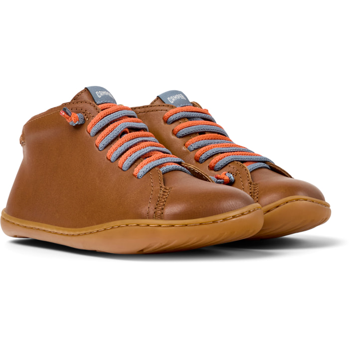 CAMPER Peu Cami - Botines Kids Marron