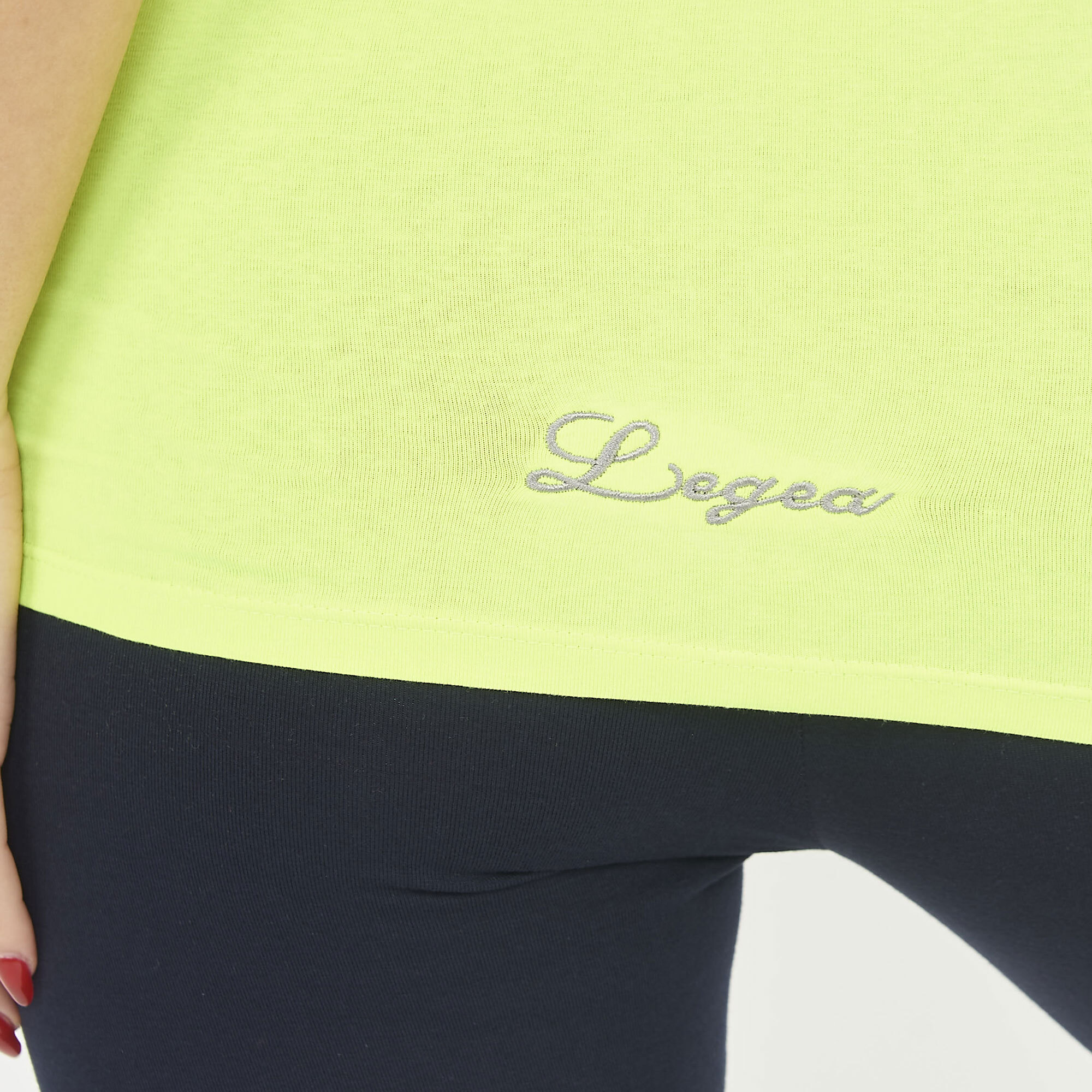 Canotta palestra da donna RAITA giallo fluo