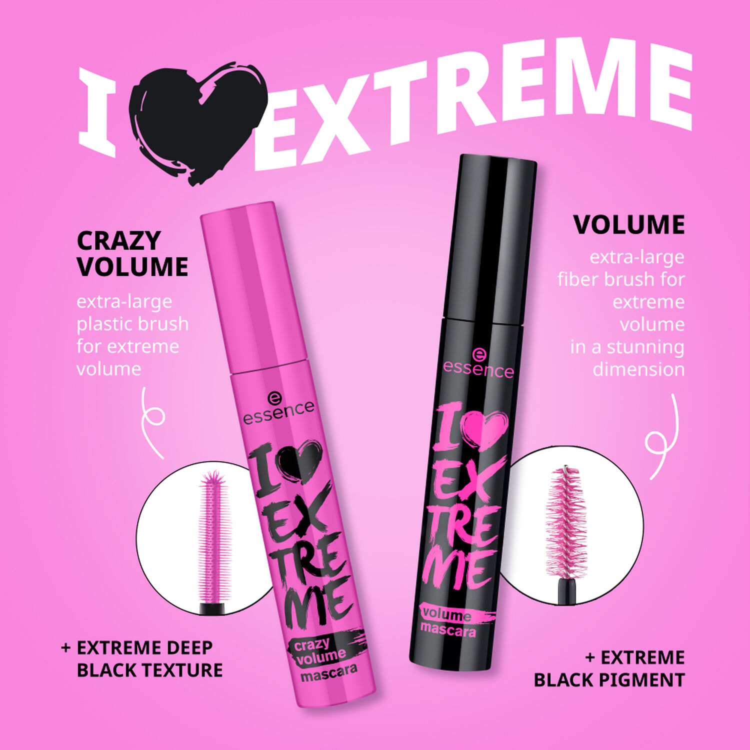 I Love Extreme Volume - Mascara Volume 12 ml