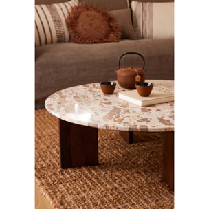 J-Line tasse - métal - brun - 2 boîtes de 2 pièces