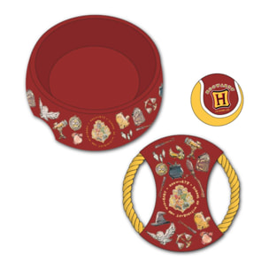 Set para mascota con juguete diseño harry potter