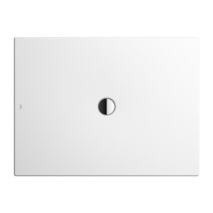 by Kaldewei Receveur de douche rectangulaire 120x80 cm acier émaillé, blanc (SATSVFEEL12080)