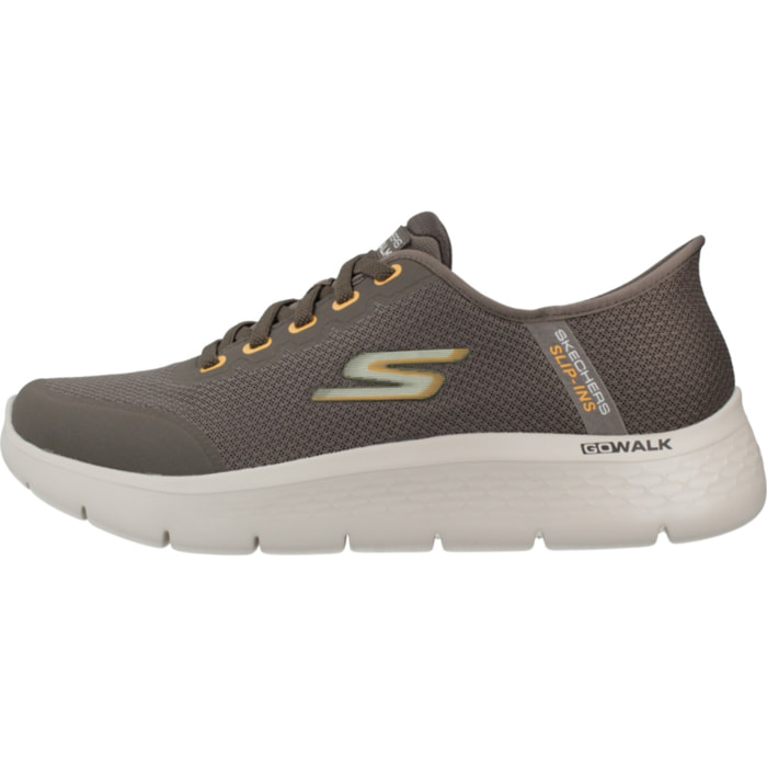 Sneakers De  Hombre Slip-ins Go Walk Flex Netro Marron