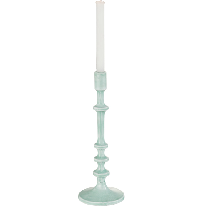 J-Line chandelier Classique - aluminium - bleu - small