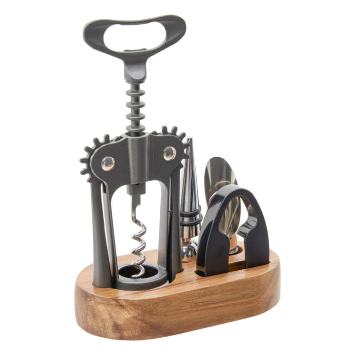 Coffret sommelier Jules 7x13cm argent