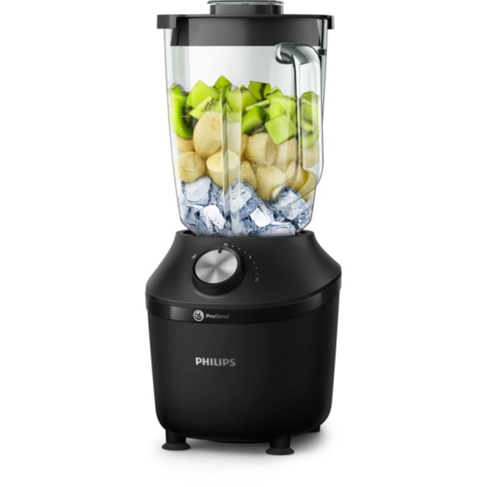 Blender PHILIPS HR2291/01 Series 3000 - Technologie ProBlend - Bol Verre 2L