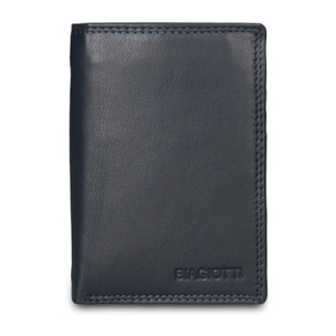 Portafoglio uomo vera pelle - Modello Astrea Prime - Casual - 9.0 x 13.0 x 2.0 cm